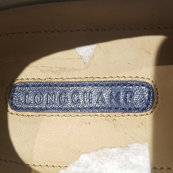 LONGCHAMP NEW BLUE SHOES  Size 38 - Picture 3 of 9